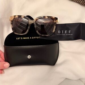 Tortoise Shell Diff Eyewear Sunglasses